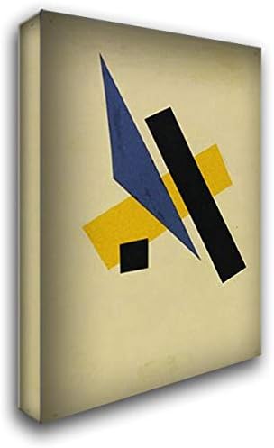 Painterly Architectonic 18x24 Gallery Wrapped Stretched Canvas Art by Lyubov Popova