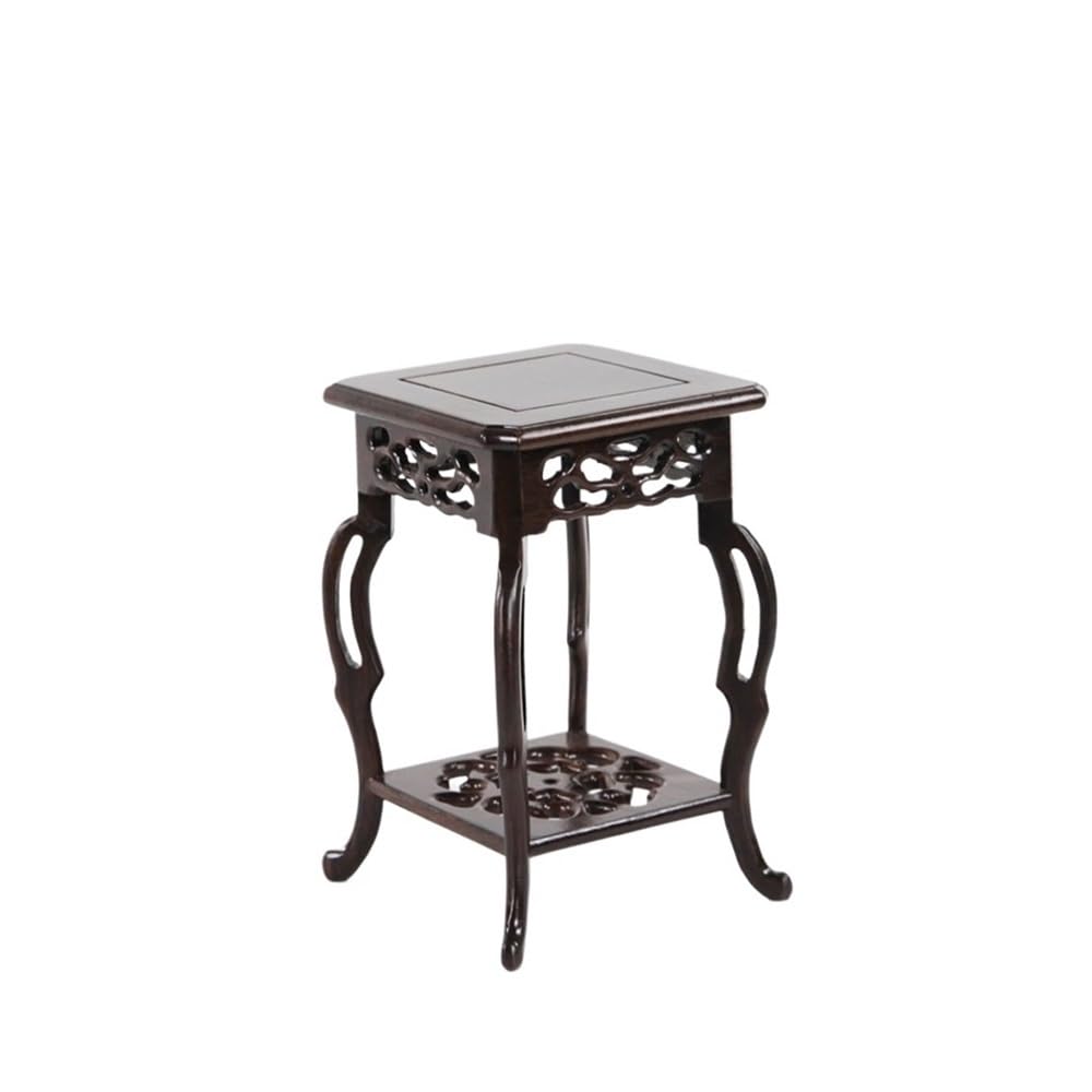 Piédestal de Bonsaï en Bois, Base De Pot Fleur et Présentoir de Vases