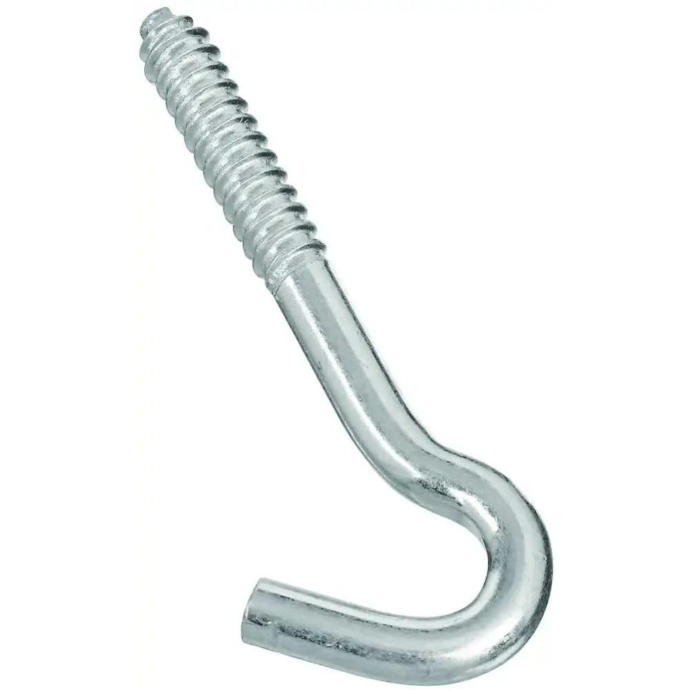 National Mfg. Stanley Hardware 220830 3/8" X 4-1/2" Zinc Plated Screw Hook, 10