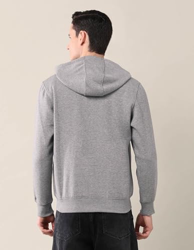 Image of U.S. Polo ASSN. Solid Regular Fit Sweatshirt for Men - Comfortable, Full Sleeves Men Sweatshirts