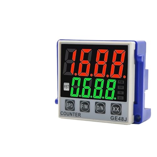 Contadores de relé de tiempo digital temporizador inteligente GE48J 380V para cuadros eléctricos
