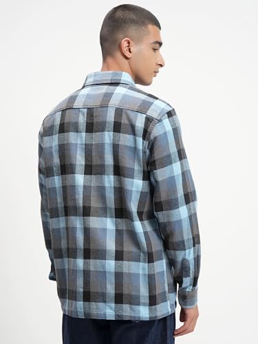 Image of Highlander Men's Casual Shirt | Checked | Slim Fit | Trendy & Modern Appeal