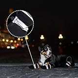 Hundeschuhe Pfotenschutz,4PCS Plüsch Hundestiefel,Hundeschuhe Winter,Hund Schneestiefel,Bequeme Atmungsaktive,Hundeschuhe mit reflektierenden Riemen,für kleine, mittlere,Sport im Freien (Schwarz 4)