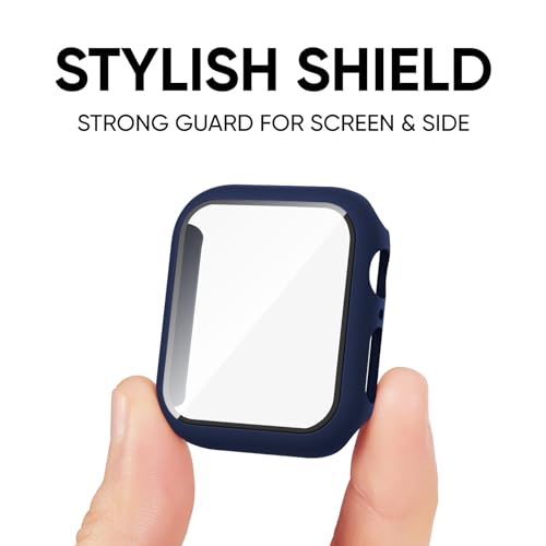 Image of Adorique 3-in-1 Compatible for Apple Watch Band 40mm 41mm 42mm 44mm 45mm 46mm, Soft Silicone Sport Strap for iWatch Series SE 10 9 8 7 6 5 4 3