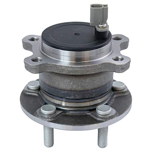 Image of TRQ Rear Left and Right Wheel Bearing and Hub Assembly Set 2 Piece Compatible with 13-19 Ford Escape FWD 15-19 Lincoln MKC FWD with Automated Parking System