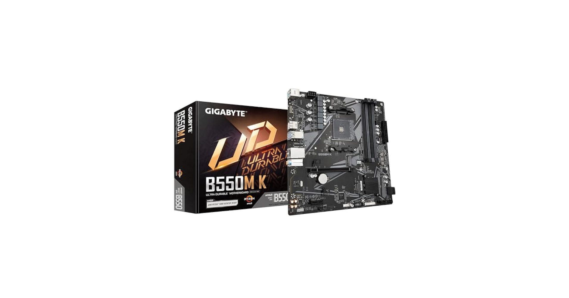 GIGABYTE　B550M S2H　AM4 Used - Very Good: GIGABYTE B550M S2H AM4 Micro ATX AMD