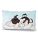 NICI Coussin Husky Swante rectangulaire 43 x 25 cm Coloré 1