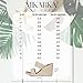mikarka Slip On Wedge Sandals for Women Open Toe Espadrilles Platform Slides Dressy High Heel Beach Summer Sandal Comfortable Wedges Shoe Mules Natural Straw US Size 7.5