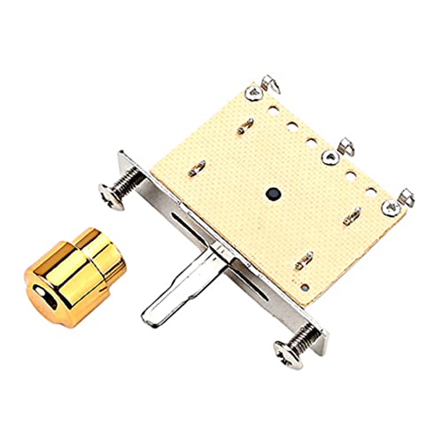 MINAOLULUS エレキギターピックアップセレクター ウェイトグルスイッチ メタル製ギターアクセサリー 取り付け簡単 演奏や練習用