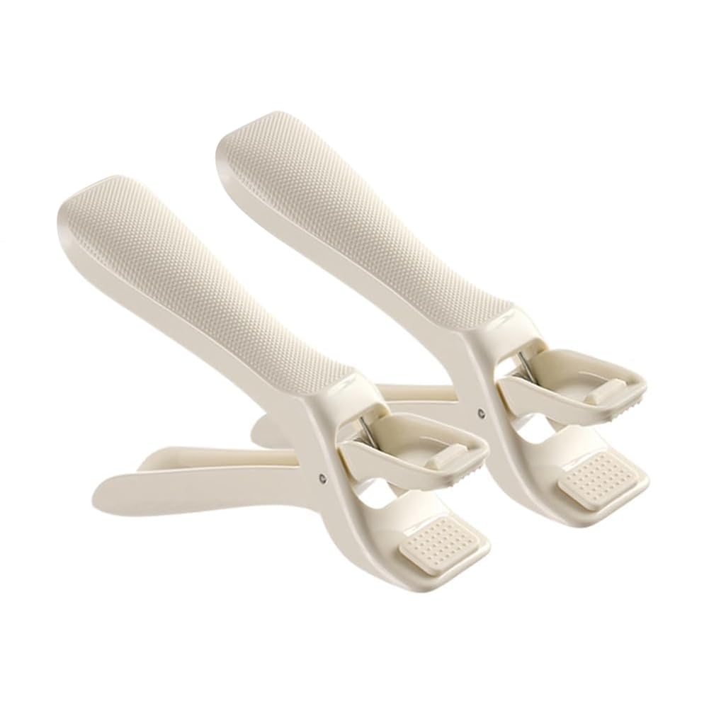 Vjsujehgy 2PCS Anti-Scald Bowl Clip Hot Dish Gripper Anti-Scalding Clip Bowl Plate Clamp Insulation Tong Clamp Holder Kitchen Tool