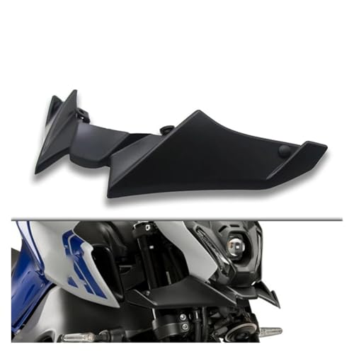 Aileron avant pour YAMAHA MT-09 en fibre de carbone véritable de style Naked - 2