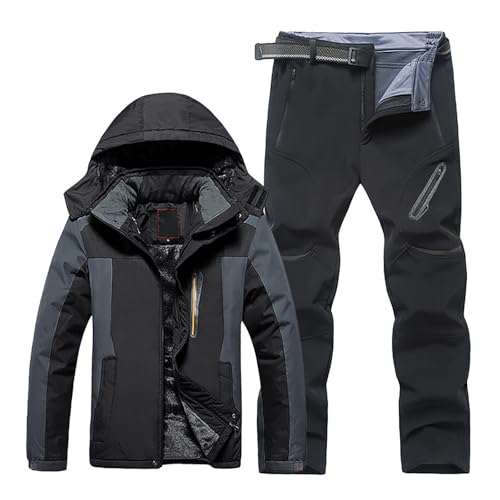 Snowboard veste de ski homme et pantalon combinaison de neige isolée coupe-vent