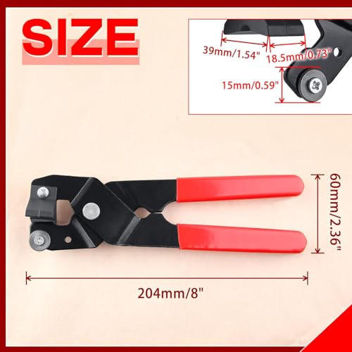 SPEEDWOX Ceramic Tile Cutter Tile Nippers with Strong Plastic Breaker Bar Scoring Wheel Glass Cutters Tools Tile Cutter Hand Tool for Cutting Porcelain Ceramic Mirror - Image 3