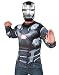 Rubie's Men's Captain America: Civil War Machine Long Sleeve Costume Top, Standard