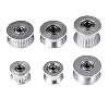 5st Aluminium 2GT Timing Katrol 3D-Printer Accessoire (W10mm, 20T, Boring 5, Getand)
