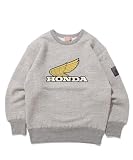 [クリフメイヤー] スウェット クルー HONDA コラボ WING メンズ レディース MEDIUM グレー
