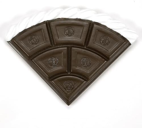 Department 56 Village Collection Accessories Cocoa and Cream Chocolate Bar Curved Road Landscape Figurine Set, 2.4 Inch, Multicolor image 4