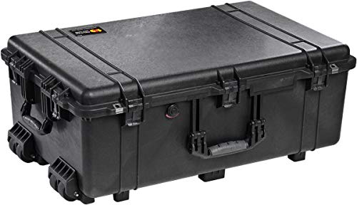 Pelican 1650 Case No Foam Black | Watertight wheeled hard case with automatic purge valve and O-ring seal for photographers videographers and professionals product thumbnail 10