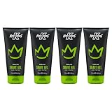 King of Shaves Cooling Shave Gel for Men Aloe Tea Tree 4 x 175ml
