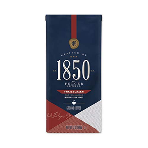 Image of 1850 Trailblazer Medium-Dark Roast Ground Coffee, 12 oz