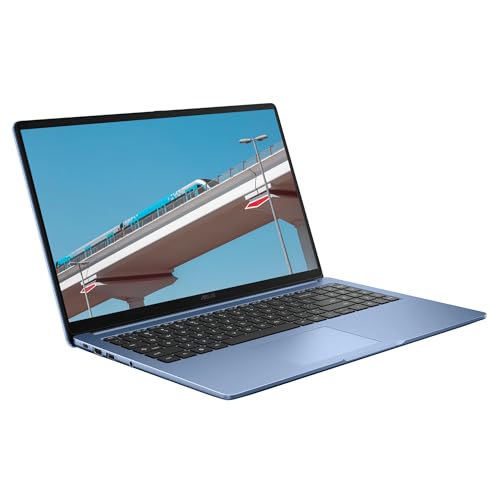 Image of ASUS 15.6 inch FHD IPS Chromebook Plus, Intel Celeron Processor Up to 2.79GHz, 4GB Ram, 128GB SSD, HDMI, Ultra-Fast WiFi 6, Chrome OS, Star Blue, Renewed