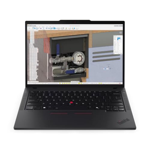 Image of Lenovo ThinkPad P14s Gen 6 Mobile Workstation, 14 inch WUXGA 1920x1200 IPS 400-nit Touchscreen, AMD Ryzen AI 7 PRO 350 8-Core, 32GB DDR5, 512GB NVMe SSD, Radeon 860M, Wi-Fi 7, Windows 11 Pro, Black