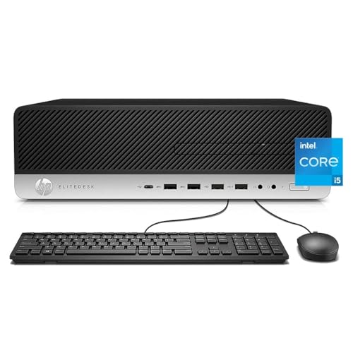 HP EliteDesk 800 G3 SFF Desktop Computer PC, Intel Core i5-7500