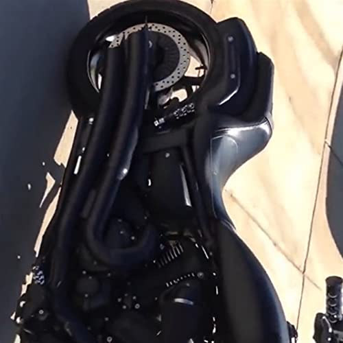 Échappement Drag Pipes XVS1100 en chrome brillant avec finition biseautée premium