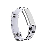 I-SMILE Newest Replacement Wristband With Secure Clasps for Fitbit Alta Only(No tracker, Replacement Bands Only) (Cat Claw)