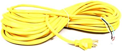 Replacement Part For Fit All Vaccum Cleaner Cord, 50' 18-3, Yellow, Heavy Duty Commercial # compare to part 14-5323-44