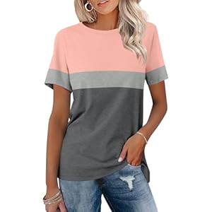 ORANDESIGNE Women’s T Shirts Shor...