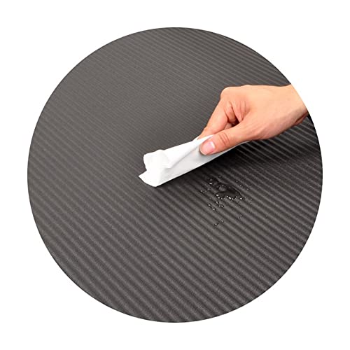 All-Purpose-12-Inch-Extra-Thick-High-Density-Anti-Tear-Exercise-Yoga-Mat-with-Carrying-Strap-with-Optional-Yoga-Blocks-Multiple-Colors