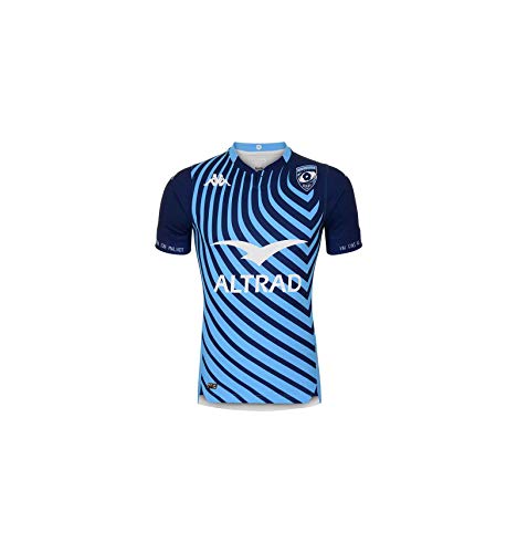 Kappa - Maillot Kombat Home Montpellier Herault Rugby - Man - 2XL - Bleu, Bleu