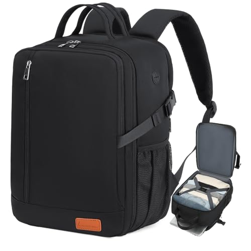 Lossga Bagages Cabine 45x36x20 pour Easyjet Sac à Dos Voyage Avion Valise Cabine Sac de Voyage Antivol avec Compartiment pour Ordinateur