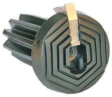 Patentierter Spezial-Polyurethan Puffer für Gehstöcke in schwarz mit Eisdorn und flexiblem Schaft für alle Durchmesser von 13-16mm Cover