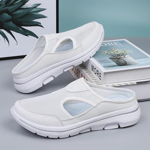 Meaboots Men's Comfort Breathable Support Sports Sandals，Outdoor Casual Non Slip Orthopedic Sneakers Walking Slip on Shoes2