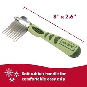 Coastal-Pet-Safari-Dog-De-Matting-Comb-Dematting-Tool-for-Dogs-Comb-Brush-for-Dogs-with-Medium-to-Long-Hair-Metal-Comb-for-Dogs-Keeps-Coats-Smooth-Soft-Safari-Dog-Brush-One-Size - Cucciolini Doodles Coastal-Pet-Safari-Dog-De-Matting-Comb-Dematting-Tool-for-Dogs-Comb-Brush-for-Dogs-with-Medium-to-Long-Hair-Metal-Comb-for-Dogs-Keeps-Coats-Smooth-Soft-Safari-Dog-Brush-One-Size