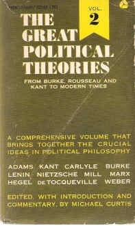 Paperback The Great Political Theories (Volume 2) Book