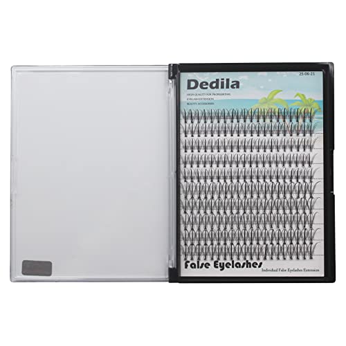 Dedila Cluster Lashes Thickness 0.07Mm D Curl Beauty Nature Long Individual False Eyelashes Mixed 12-14Mm/14-16Mm/16-18Mm To Choose Makeup 3D Volume Eye Lashes Extensions 200Pcs (Mixed 16-18Mm) #TOP3