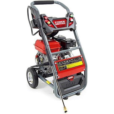 PowerKing 209BAR Petrol Pressure Washer 3031psi 7HP Mega Blaster 200 with Accessories - 2 Years Warranty Cover