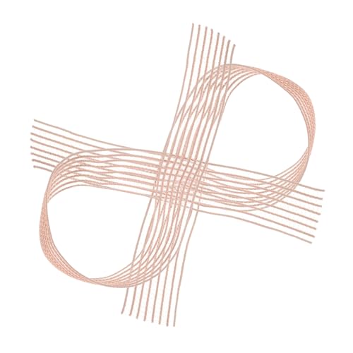 Sosoport 2pcs Roll Ballet Shoe Elastic Bands Invisible Stretch Ribbons for Pointe Shoes Professional Dance Accessory High Elasticity for Secure Fit Suitable for Ballet and Modern Dance