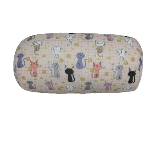 Bookishbunny Microbead Cylinder Bolster Roll Pillow 13