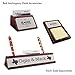 Personalized Home State Red Mahogany Sticky Note Holder