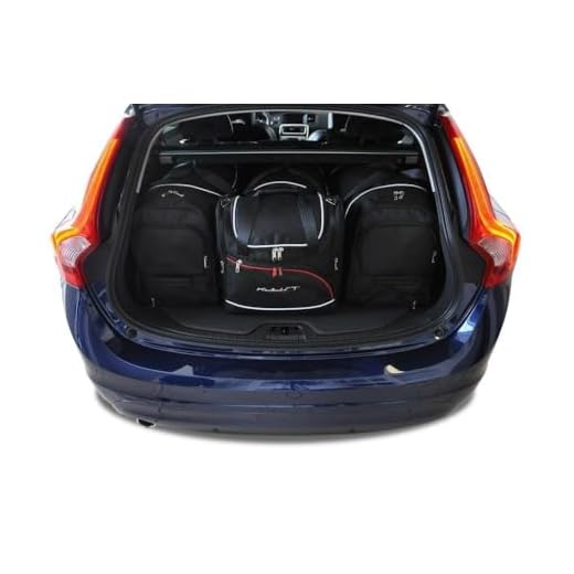 LEGO 75267 Star Wars Mandalorianer Battle Pack Set mit 4 Minifiguren, Speeder-Bike und Verteidigungsfestung 7 MASSGESCHNIEDERTE Reise-AUTOTASCHEN FÜR Volvo V60, Cross Country, I, 2010- ROLLENTASCHEN Set KJUST