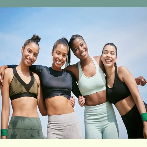 Image of Bememo 12 Pack Wristbands Sweatband for Women Men, Neon Colored Sport Wrist Bands, Tennis Football Basketball Sweatbands, Moisture Wicking Arm Bands for Working Out