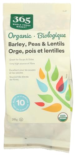 365 Everyday Value, Organic Barley, Peas & Lentils, 8.8 oz