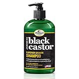 Difeel Superior Growth Jamaican Black Castor Shampoo 12 oz. - Sulfate Free Shampoo made with Natural Ingredients