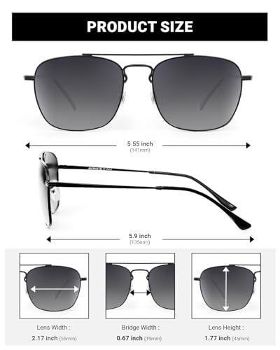 Image of JIM HALO Retro Square Aviator Sunglasses Premium Glass Lens Flat Metal Eyewear Men Women