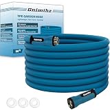 Gnimihz Garden Hose 5/8 in x 50 ft, Made of TPE...