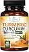 Turmeric Curcumin Highest Potency 95% Curcuminoids 2600mg with Bioperine Black Pepper for Best Absorption, Made in USA, Best Vegan Joint Pain Relief, Nature's Nutrition Turmeric Pills - 60 Capsules